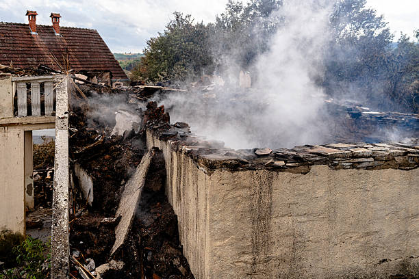 Professional Soot Cleanup technician working in Pemberton, NJ